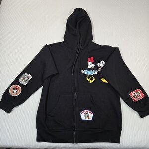 Disney Mickey and Minnie Mouse Hoodie Size Small